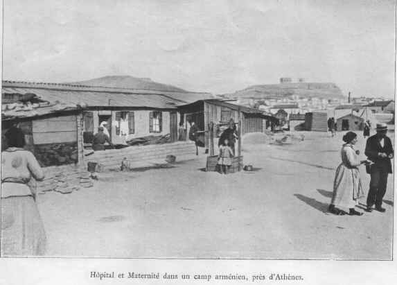 hôpital et matérnité, camp arménien